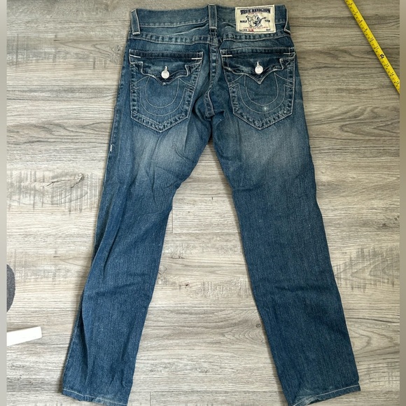 True Religion Men's Slim Blue Jeans Sz 29 - Picture 12 of 13